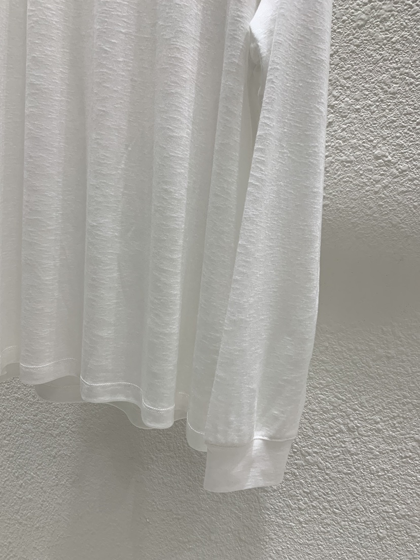 LUCY SALON韓國直郵實拍女士新品職業時尚長袖T恤透明寬松LUCY SALON長袖T恤