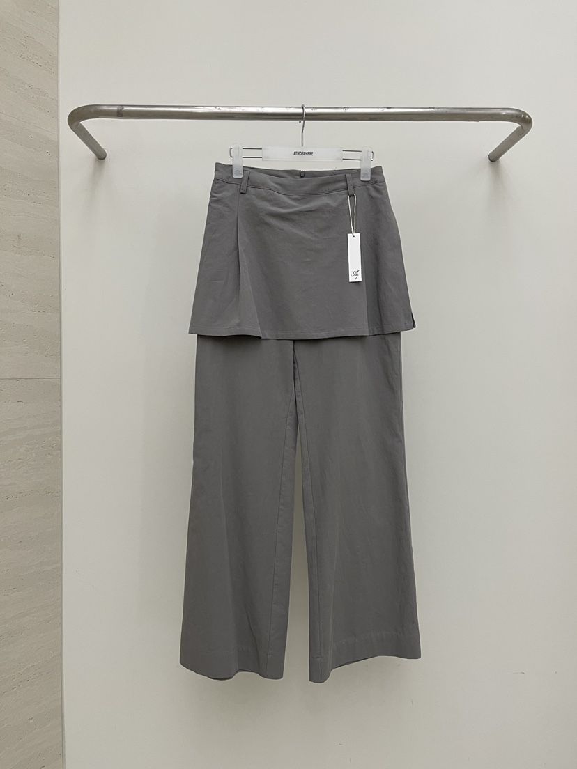 ATMOSPHERE韓國直郵女士新品職業休閑推薦熱賣人氣裙褲亞麻ATMOSPHERE/BLING裙褲圖色2
