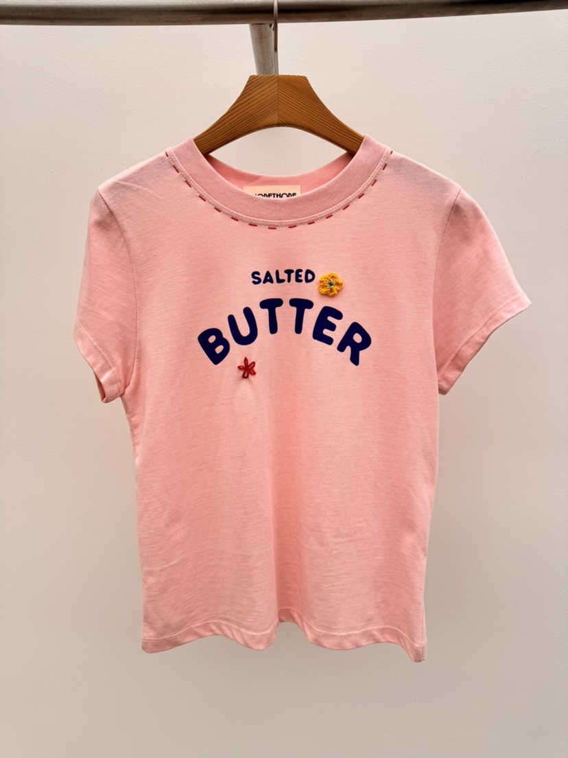 THORE韓國直郵實拍女裝新款時尚休閑人氣熱賣職業26春夏T恤THORET恤圖色1