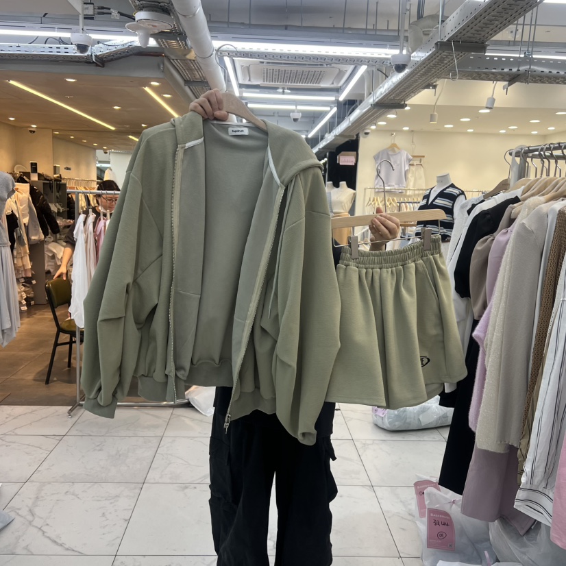 SAGE BRUSH韓國直郵女裝新款熱賣人氣職業套裝連帽衫套裝SAGE BRUSH套裝圖色1