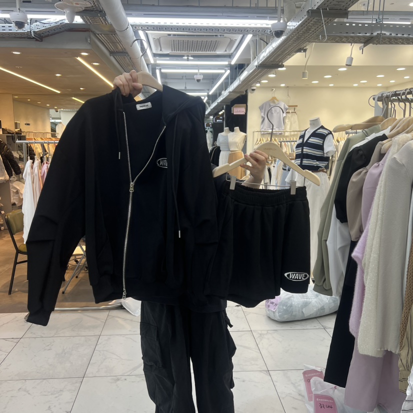 SAGE BRUSH韓國直郵女裝新款熱賣人氣職業套裝連帽衫套裝SAGE BRUSH套裝圖色2