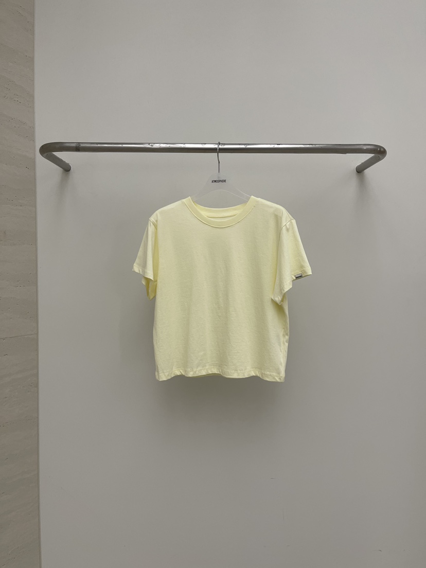 ATMOSPHERE韓國直郵女士新品26春夏休閑職業熱賣時尚推薦T恤ATMOSPHERE/BLINGT恤圖色1