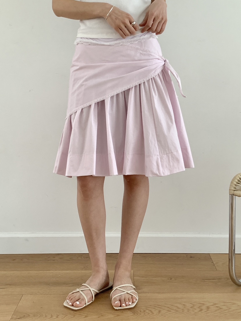 RE:OPENING韓國東大門代購女士新款時尚半身裙中短裙圍巾RE:OPENING半身裙/中短裙