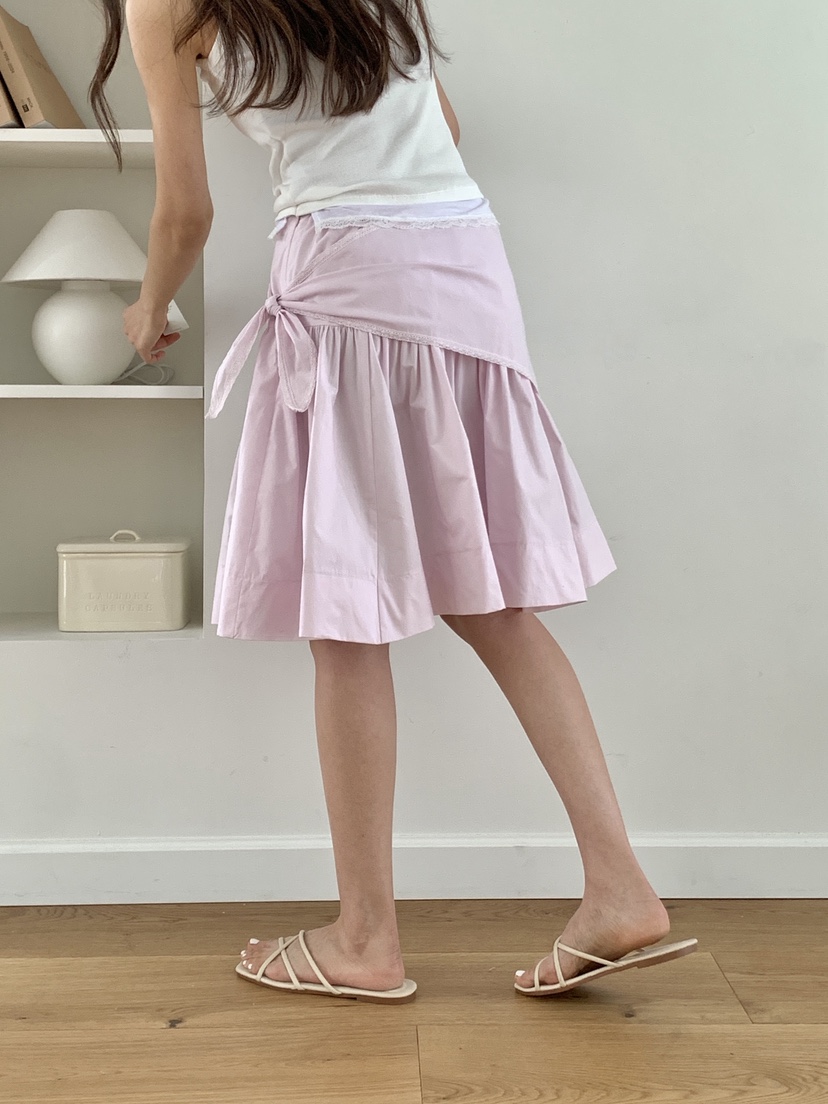 RE:OPENING韓國東大門代購女士新款時尚半身裙中短裙圍巾RE:OPENING半身裙/中短裙