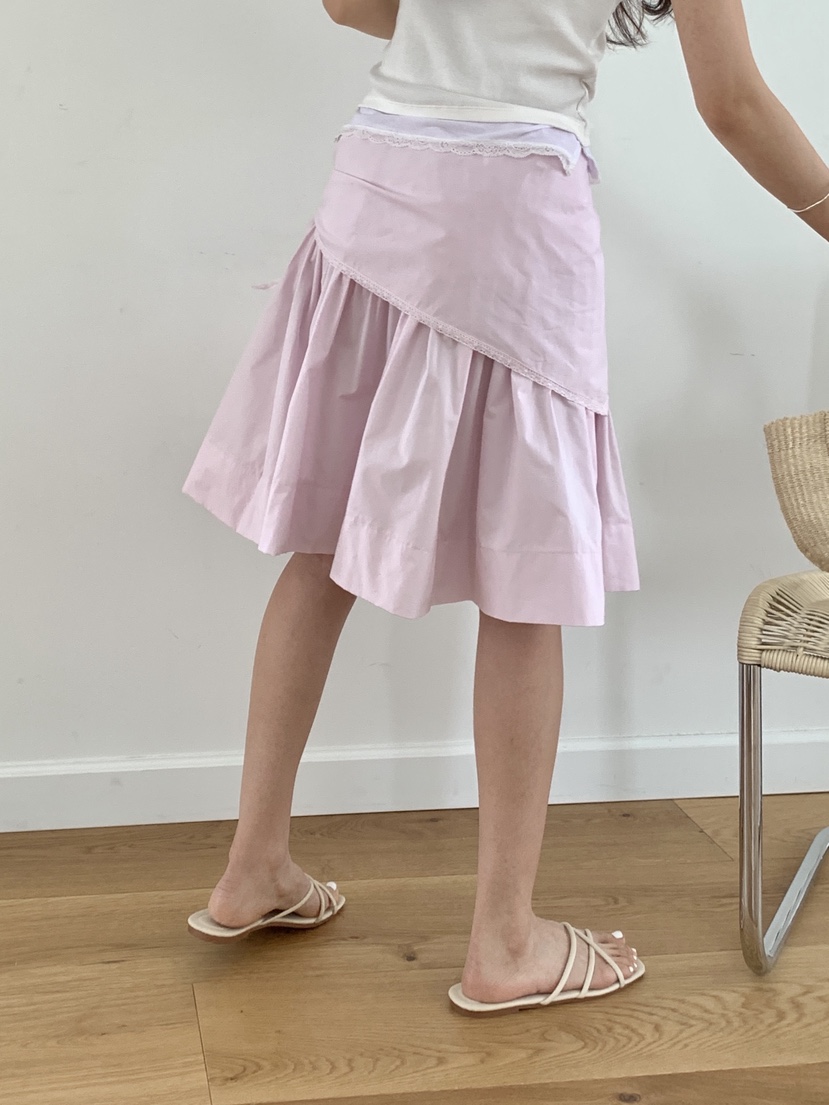 RE:OPENING韓國東大門代購女士新款時尚半身裙中短裙圍巾RE:OPENING半身裙/中短裙