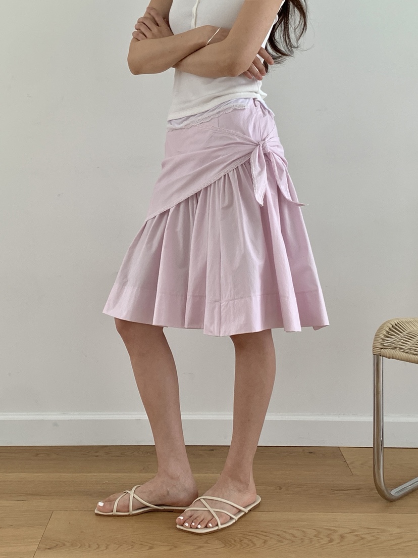 RE:OPENING韓國東大門代購女士新款時尚半身裙中短裙圍巾RE:OPENING半身裙/中短裙