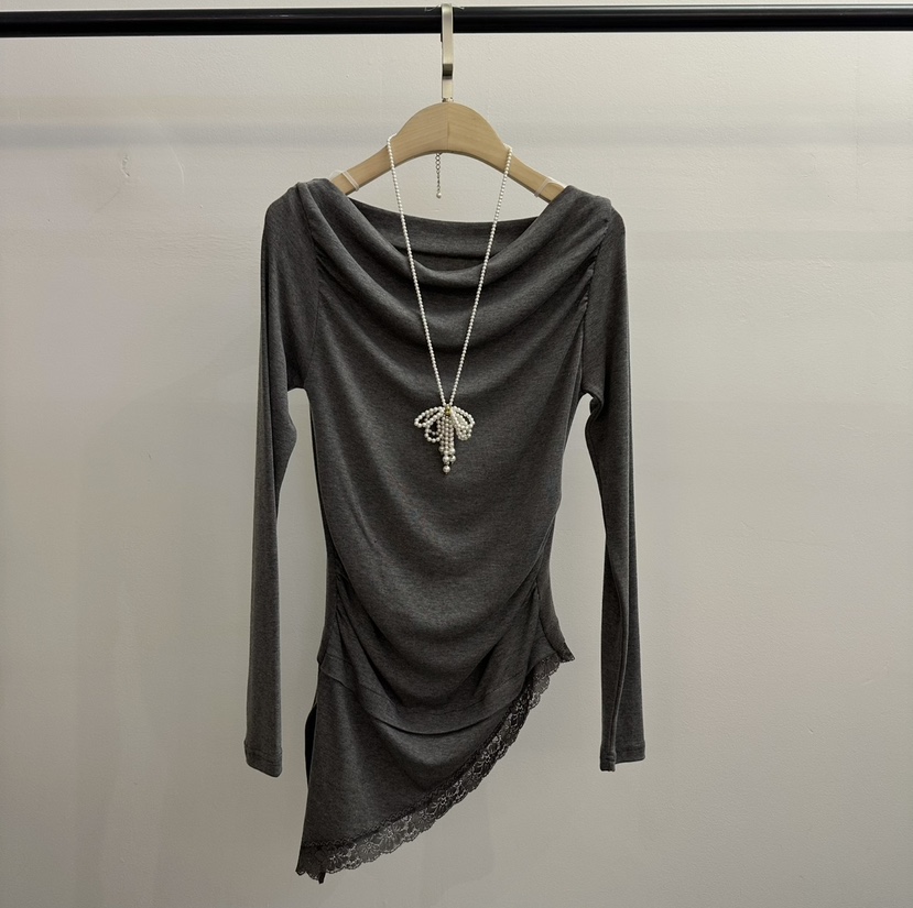 JENNY 1976韓國代購女士新品推薦人氣時尚長袖T恤不含項鏈JENNY 1976長袖T恤圖色2