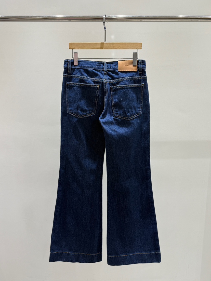 STAGE韓國代購女士新品人氣休閑職業時尚熱賣26春夏牛仔褲STAGE牛仔褲