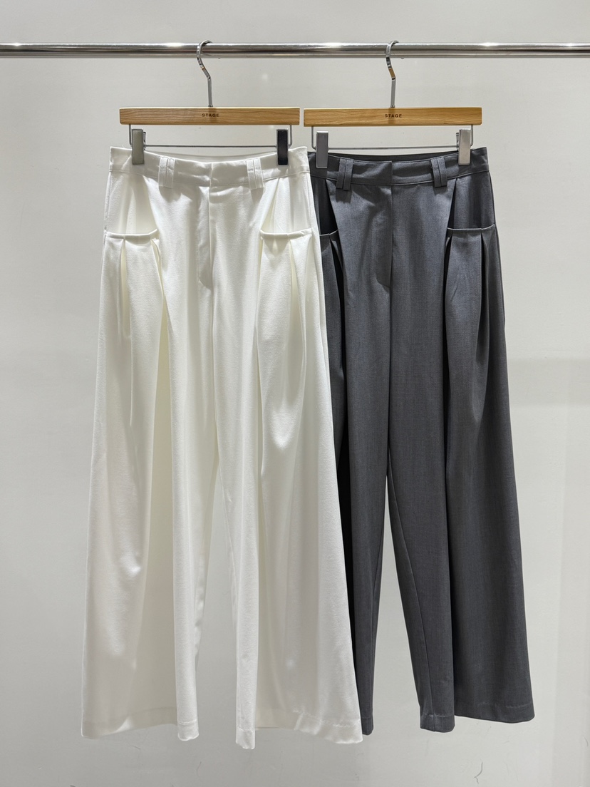 STAGE韓國代購女裝新品職業人氣休閑推薦熱賣26春夏休閑褲STAGE休閑褲