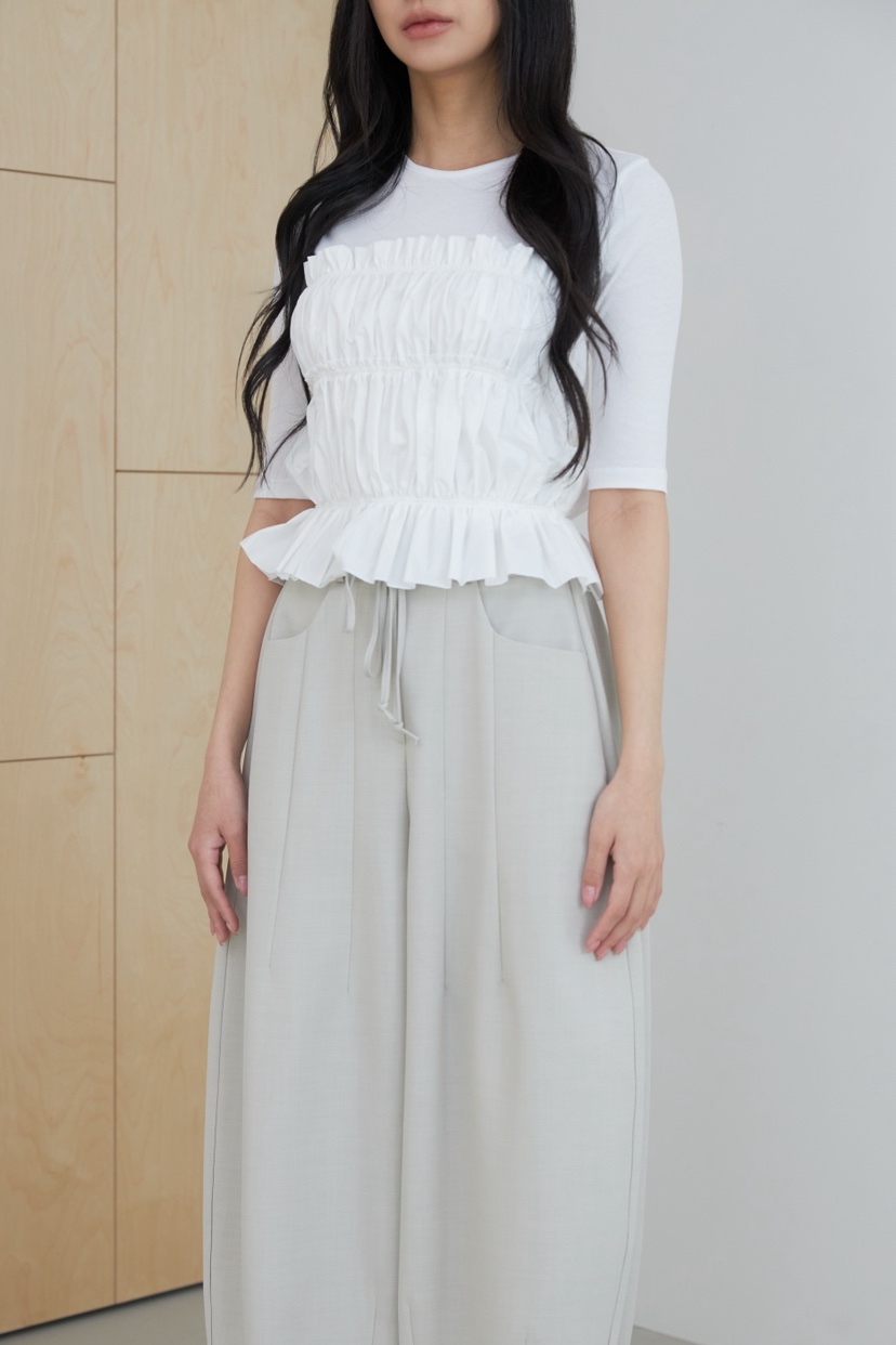 LE-PPL韓國直郵女裝新品職業26春夏推薦熱賣時尚人氣休閑褲LE-PPL休閑褲