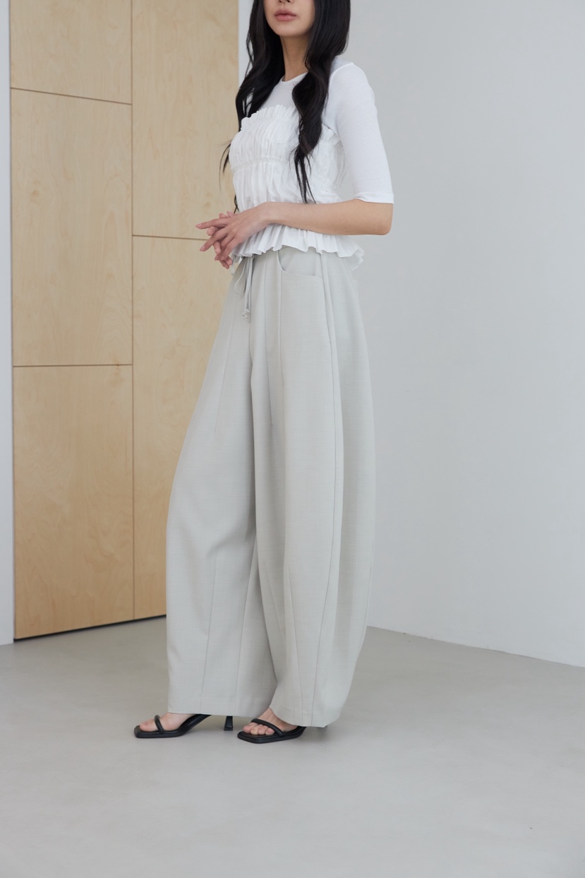 LE-PPL韓國直郵女裝新品職業26春夏推薦熱賣時尚人氣休閑褲LE-PPL休閑褲