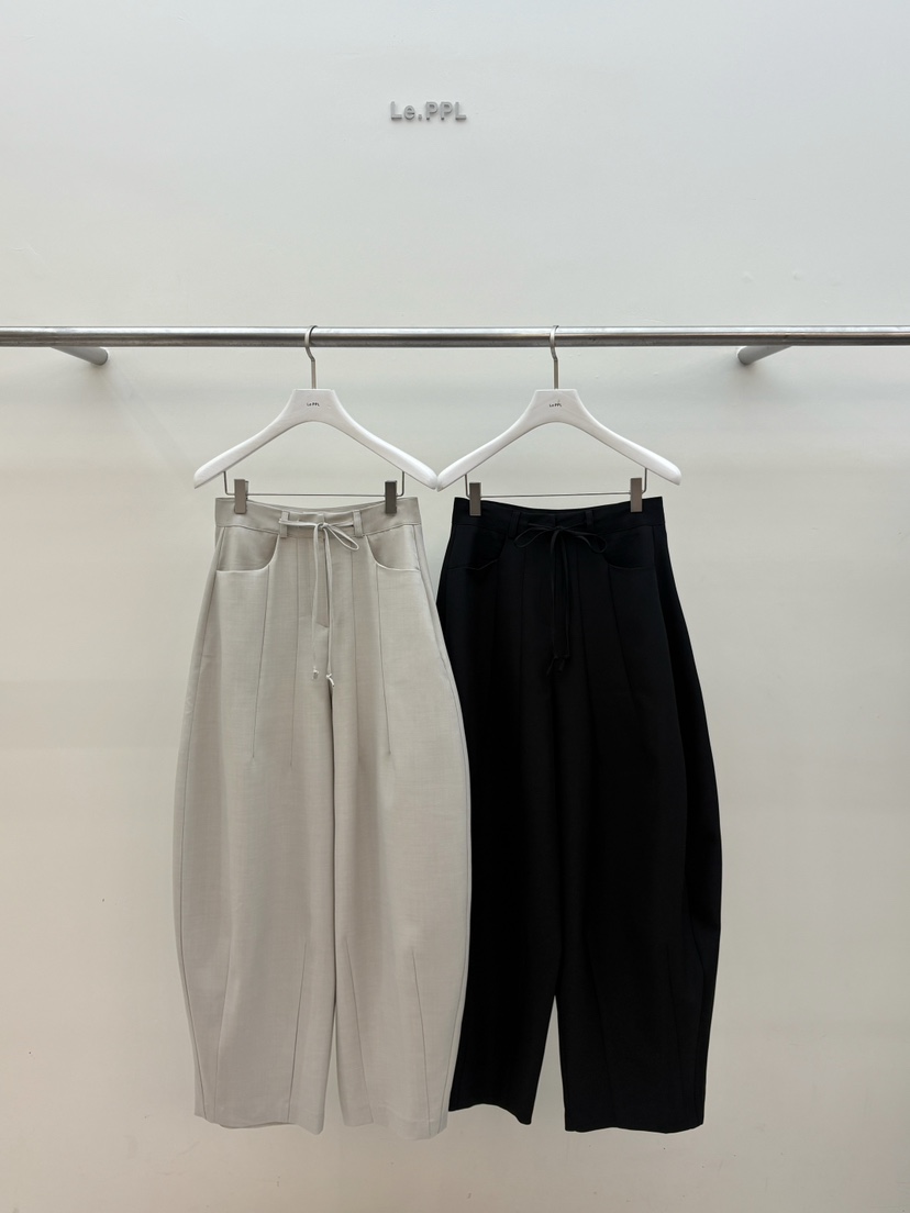 LE-PPL韓國直郵女裝新品職業26春夏推薦熱賣時尚人氣休閑褲LE-PPL休閑褲