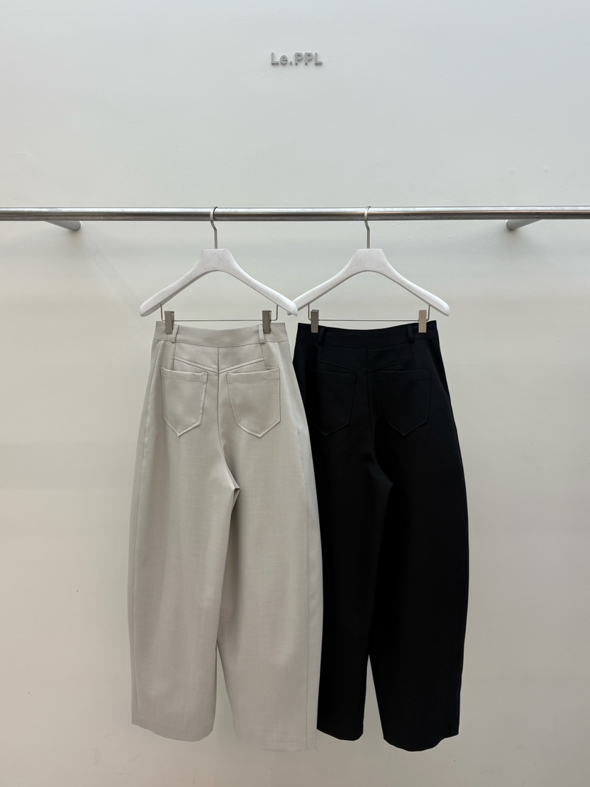 LE-PPL韓國直郵女裝新品職業26春夏推薦熱賣時尚人氣休閑褲LE-PPL休閑褲