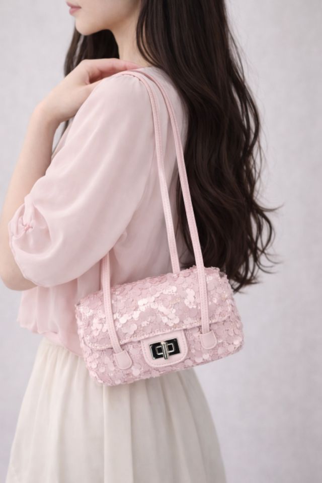 TROUVAILLE韓國直郵女裝新品26春夏時尚休閑職業單肩斜跨包TROUVAILLE單肩/斜跨包圖色2