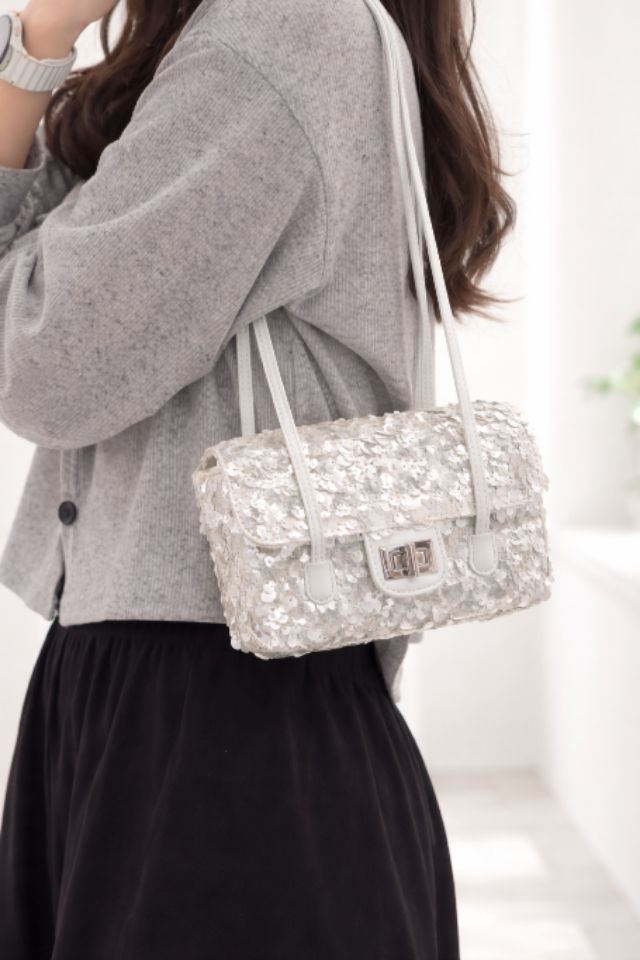 TROUVAILLE韓國直郵女裝新品26春夏時尚休閑職業單肩斜跨包TROUVAILLE單肩/斜跨包圖色4