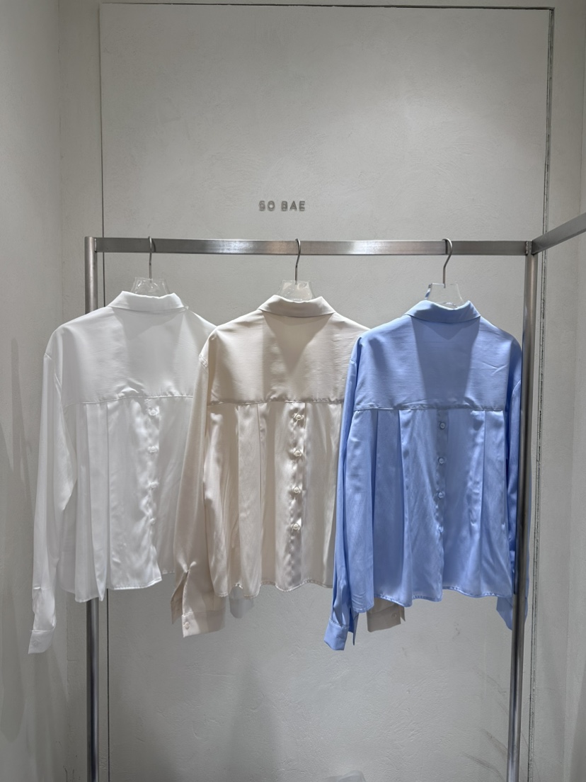 SO BAE韓國東大門直郵女士新品休閑推薦26春夏襯衫蕾絲衫SO BAE襯衫/蕾絲衫