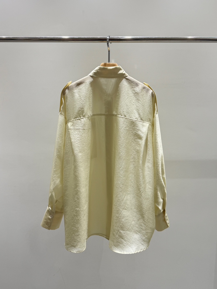 STAGE韓國直郵實拍女士新品26春夏熱賣休閑襯衫蕾絲衫透明STAGE襯衫/蕾絲衫