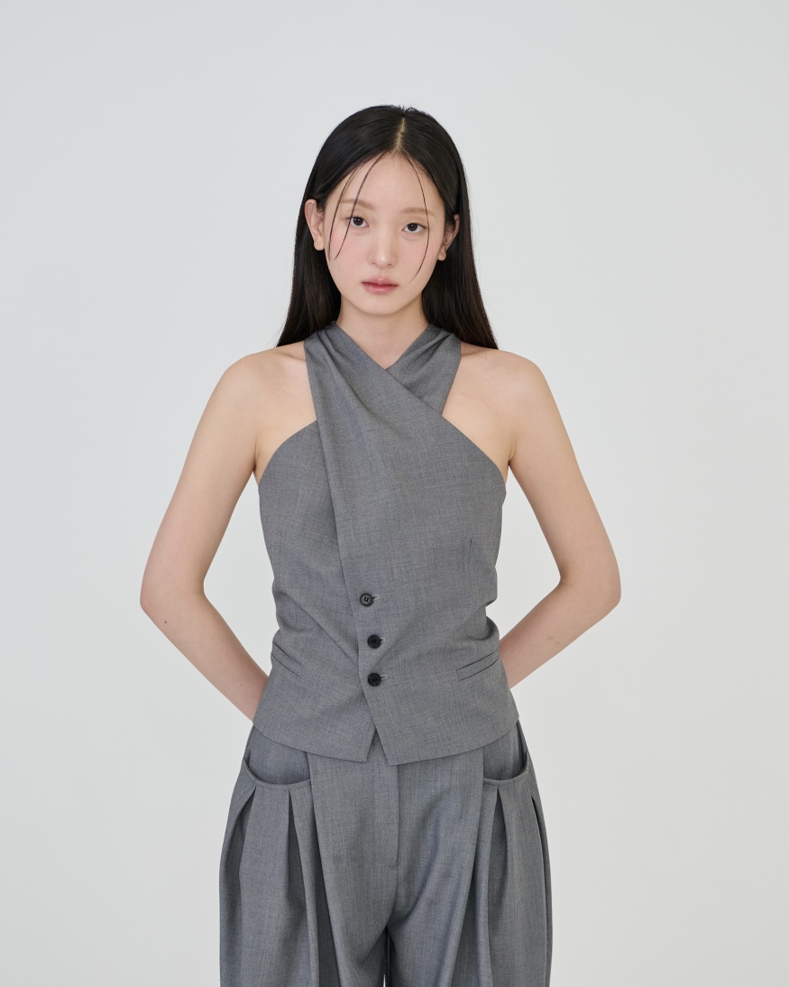 STAGE韓國直郵實拍女裝新品職業26春夏推薦時尚人氣熱賣馬甲STAGE馬甲