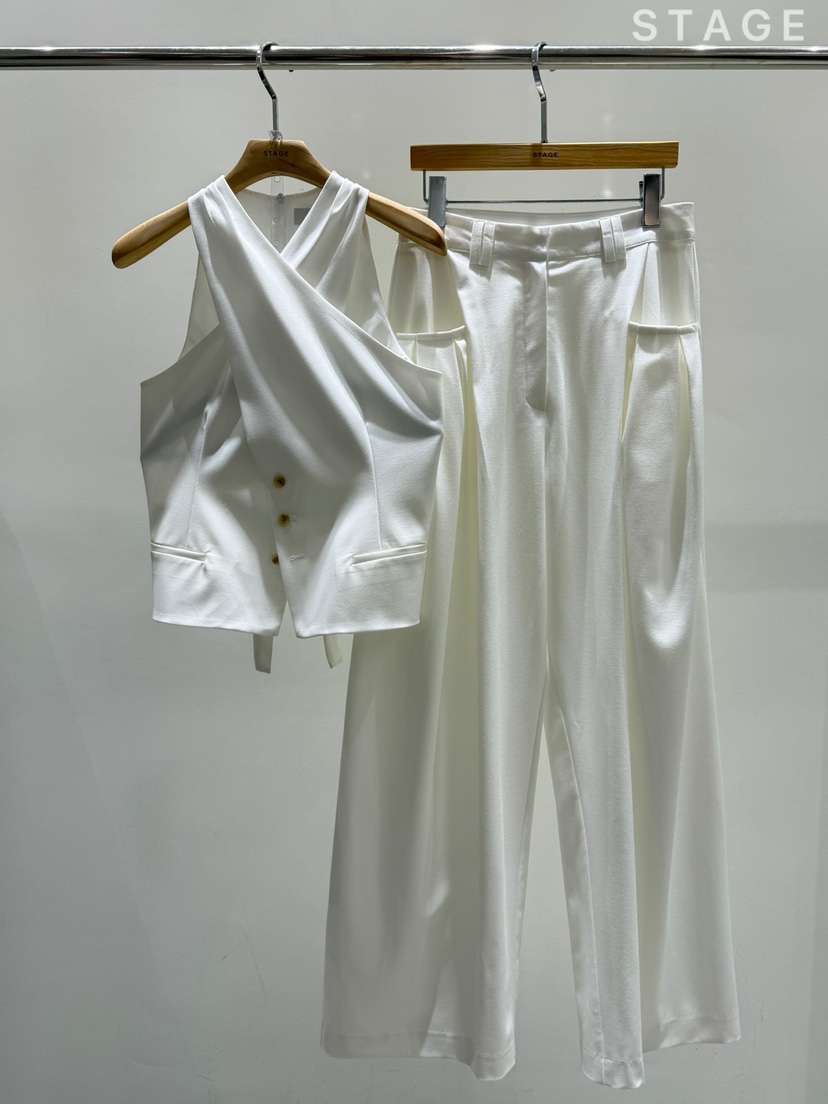 STAGE韓國直郵實拍女裝新品職業26春夏推薦時尚人氣熱賣馬甲STAGE馬甲