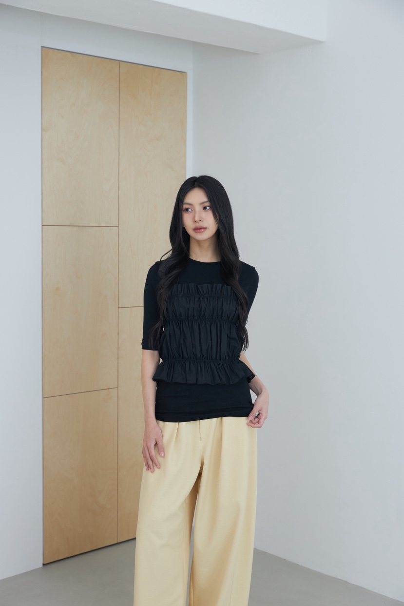 LE-PPL韓國代購女裝新品26春夏時尚職業推薦休閑T恤套裝LE-PPLT恤