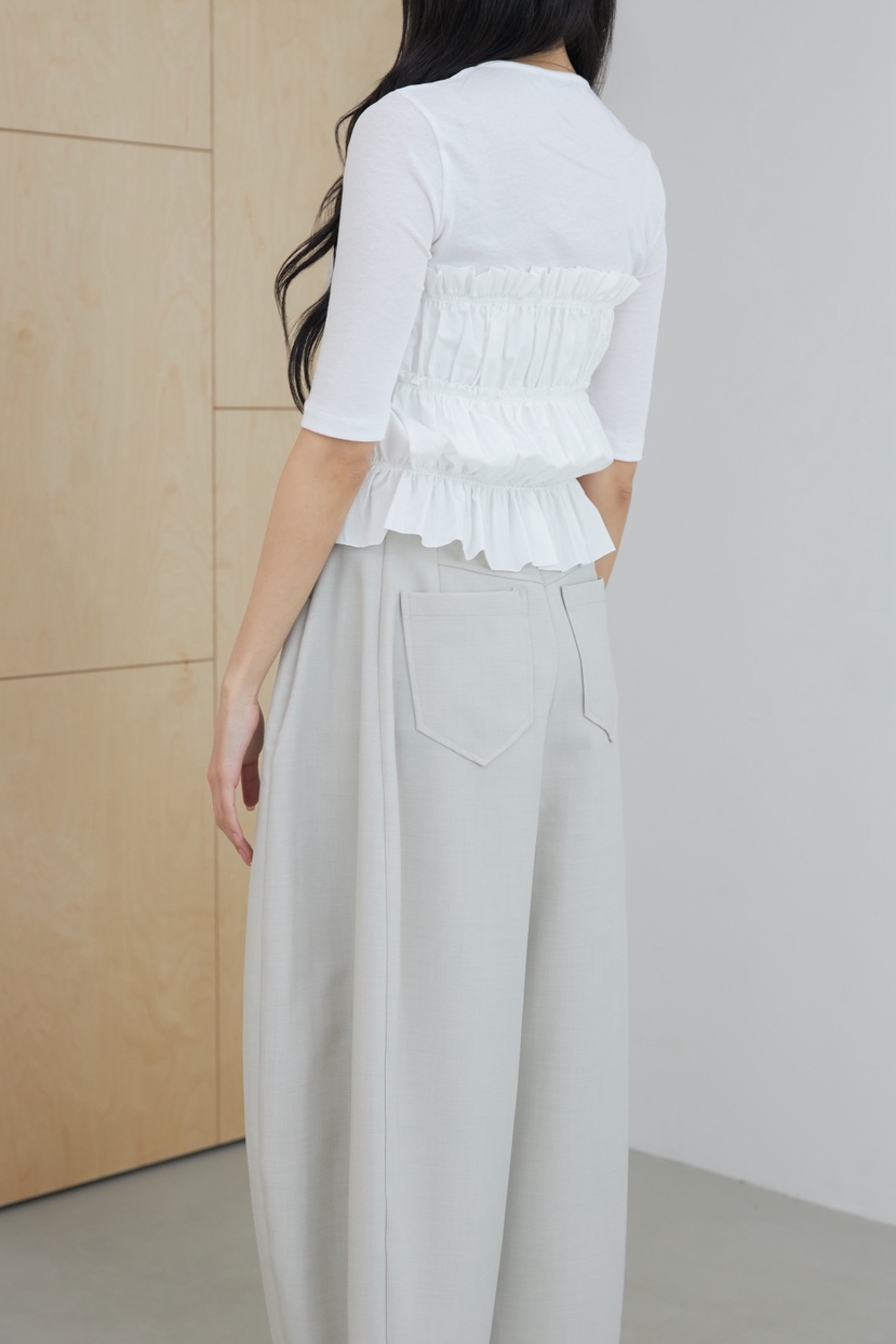 LE-PPL韓國代購女裝新品26春夏時尚職業推薦休閑T恤套裝LE-PPLT恤