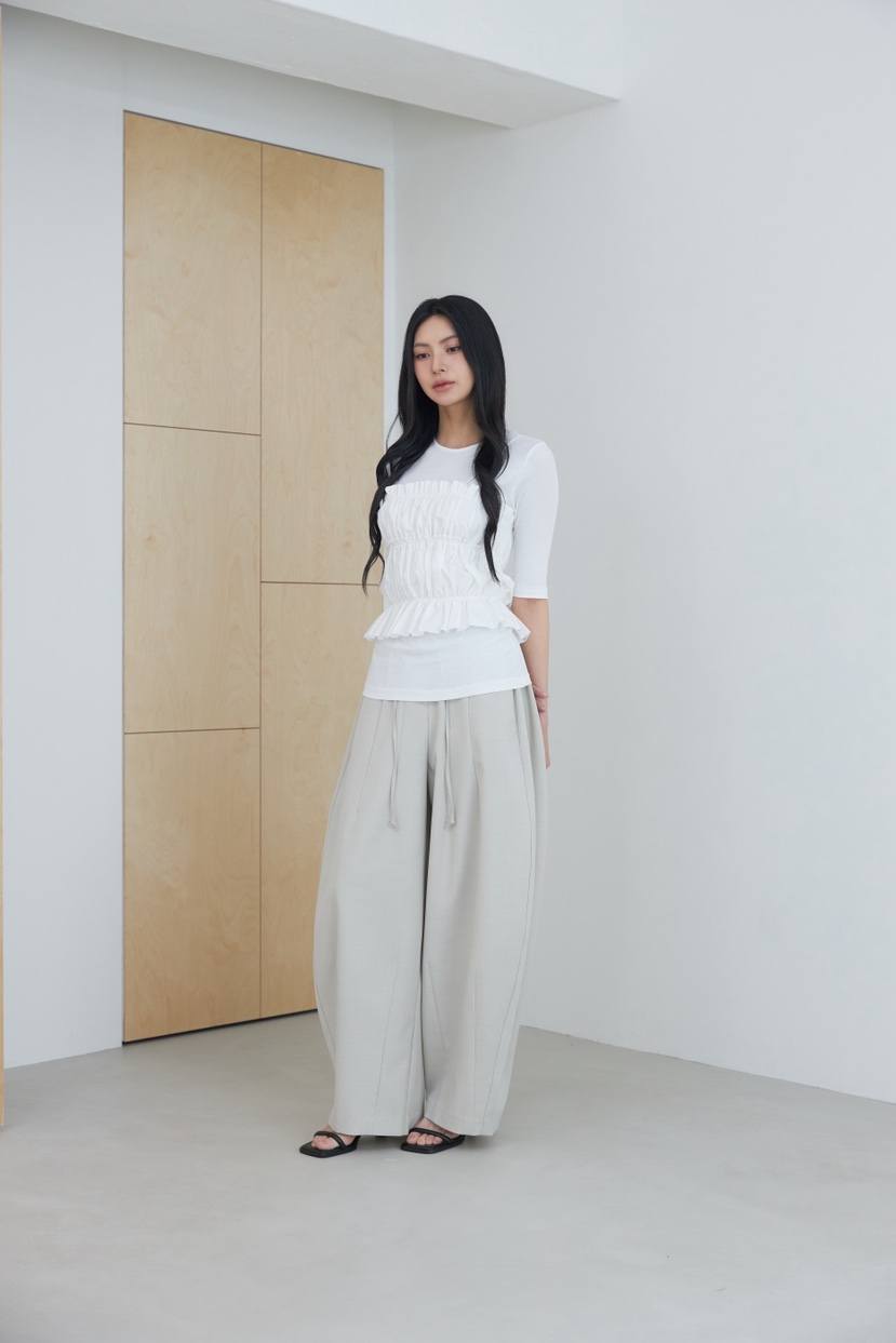 LE-PPL韓國代購女裝新品26春夏時尚職業推薦休閑T恤套裝LE-PPLT恤