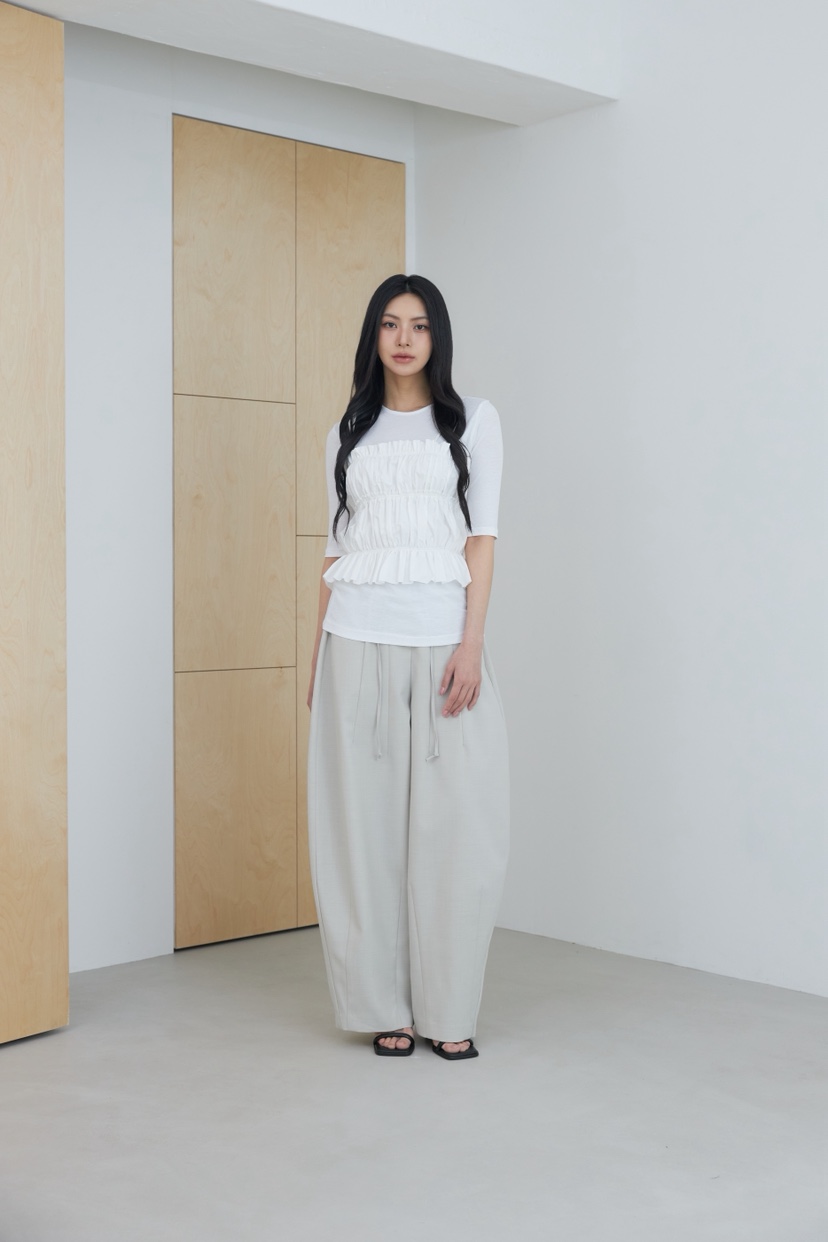 LE-PPL韓國代購女裝新品26春夏時尚職業推薦休閑T恤套裝LE-PPLT恤