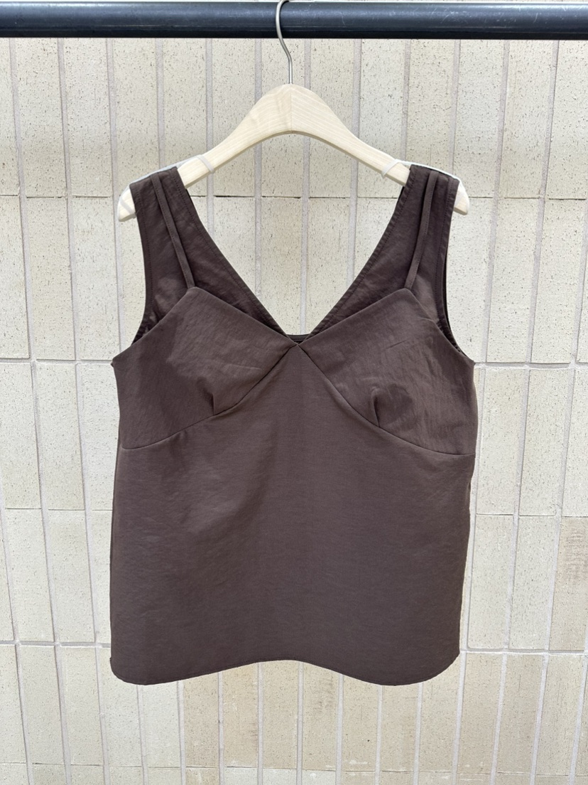 FOSET韓國代購女士新款休閑職業時尚人氣熱賣26春夏吊帶背心FOSET吊帶/背心圖色2