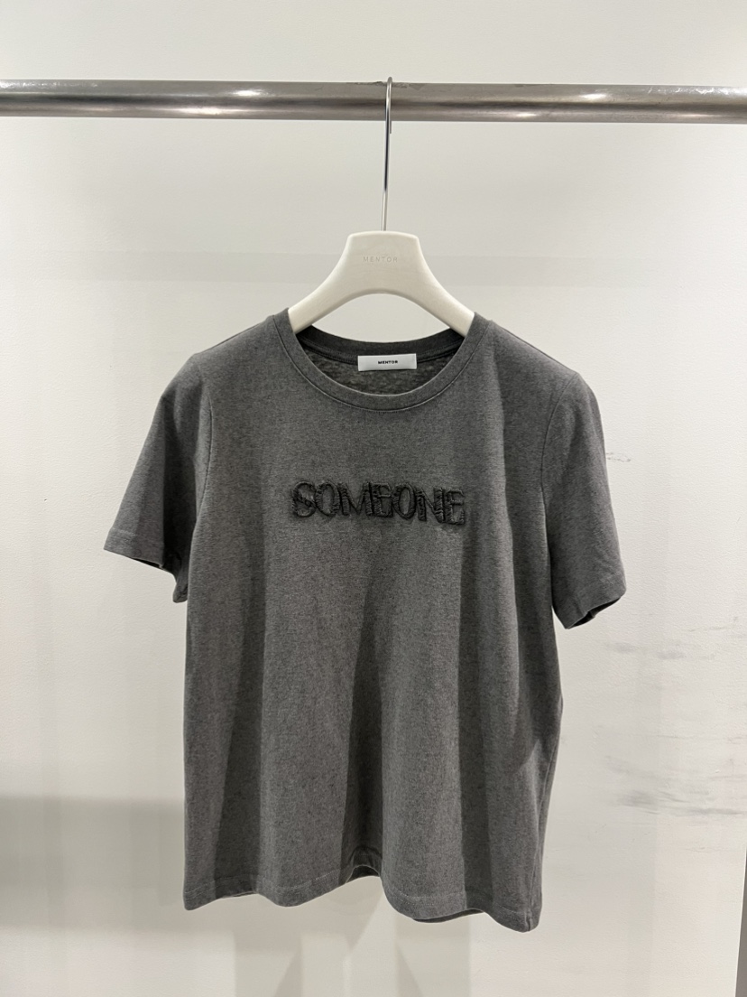 MENTOR韓國代購女士新款26春夏人氣熱賣時尚職業推薦休閑T恤MENTORT恤圖色2