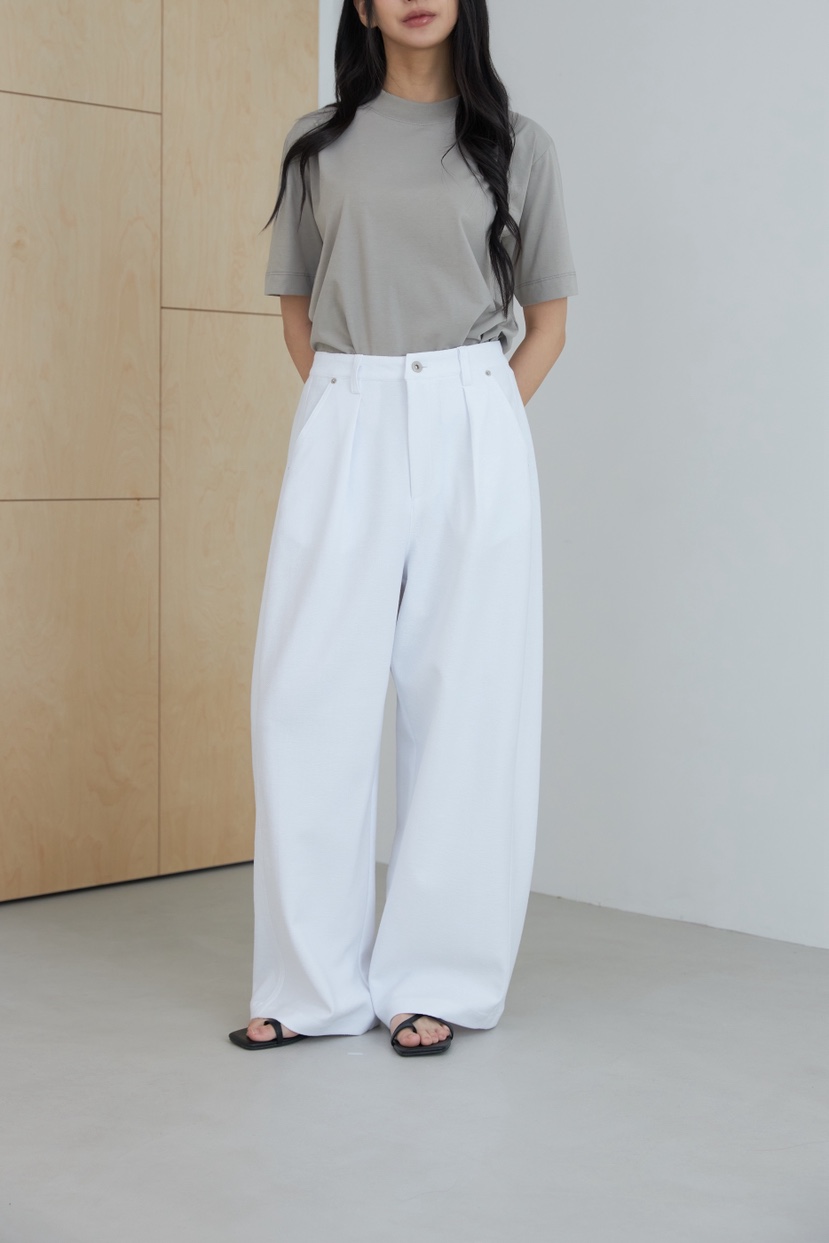 LE-PPL韓國代購女裝新款休閑人氣時尚熱賣職業26春夏休閑褲LE-PPL休閑褲圖色3