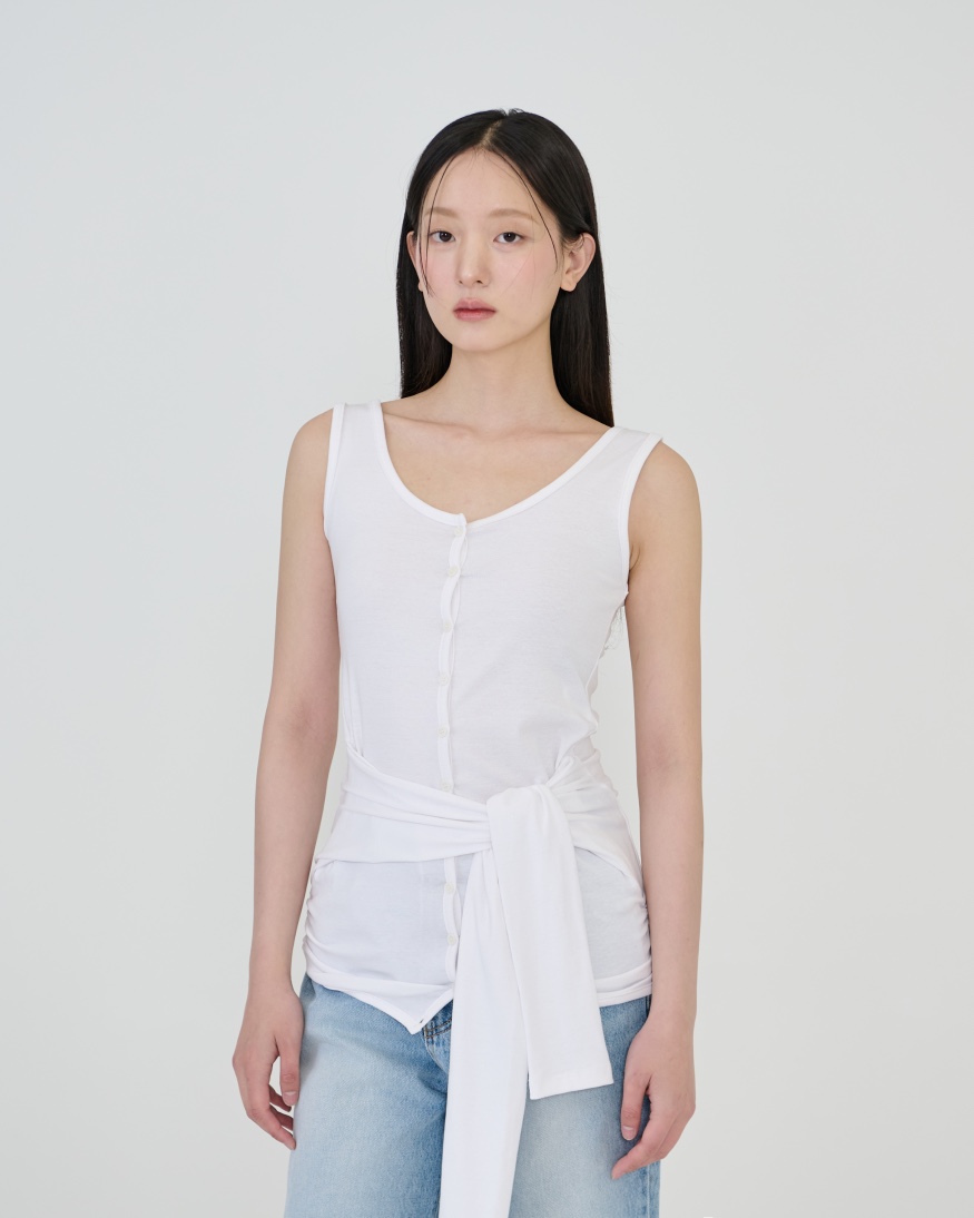 STAGE韓國東大門直郵女士新品人氣推薦熱賣休閑26春夏吊帶背心STAGE吊帶/背心