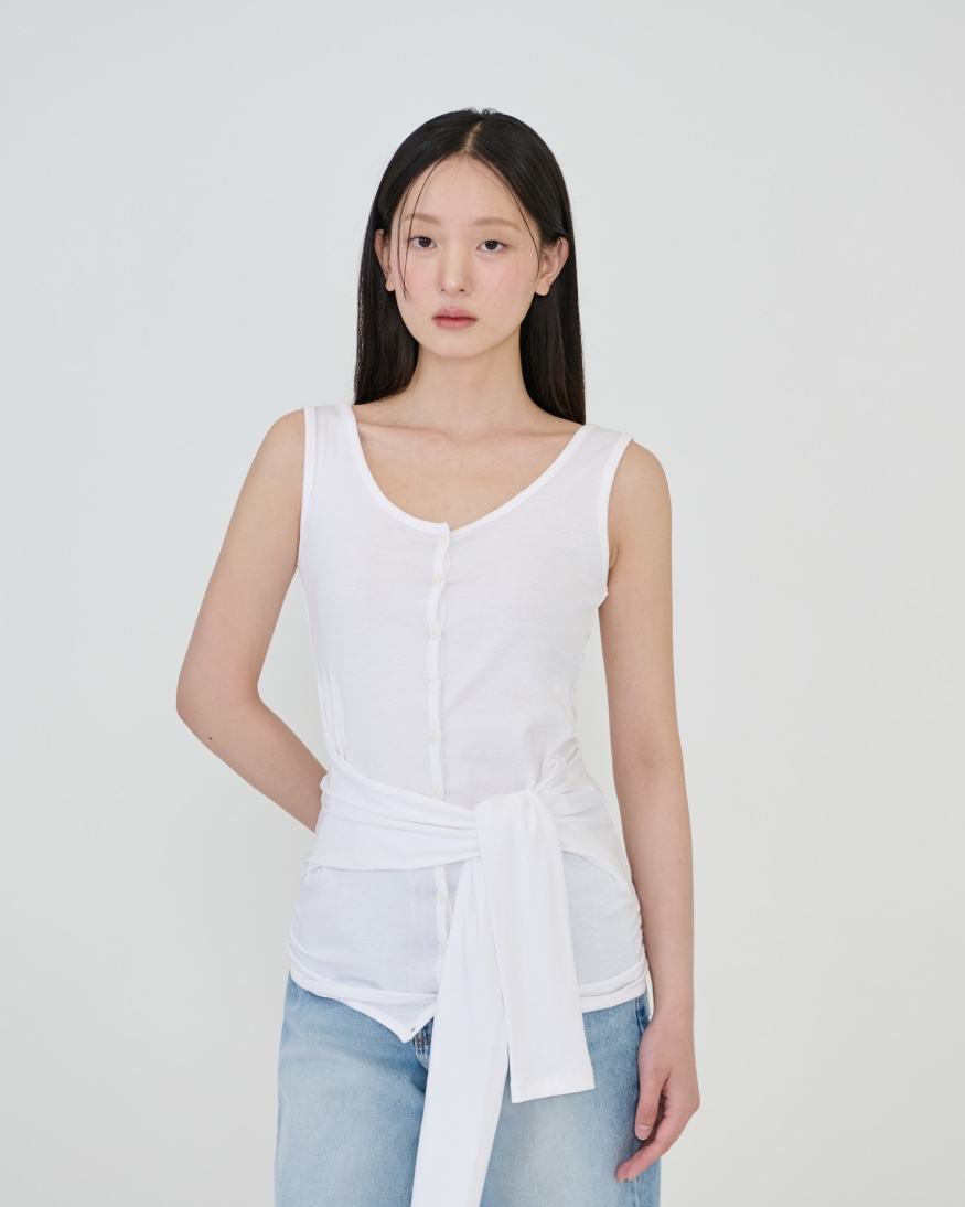 STAGE韓國東大門直郵女士新品人氣推薦熱賣休閑26春夏吊帶背心STAGE吊帶/背心