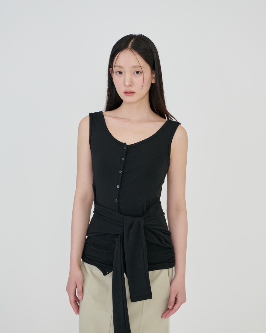 STAGE韓國東大門直郵女士新品人氣推薦熱賣休閑26春夏吊帶背心STAGE吊帶/背心