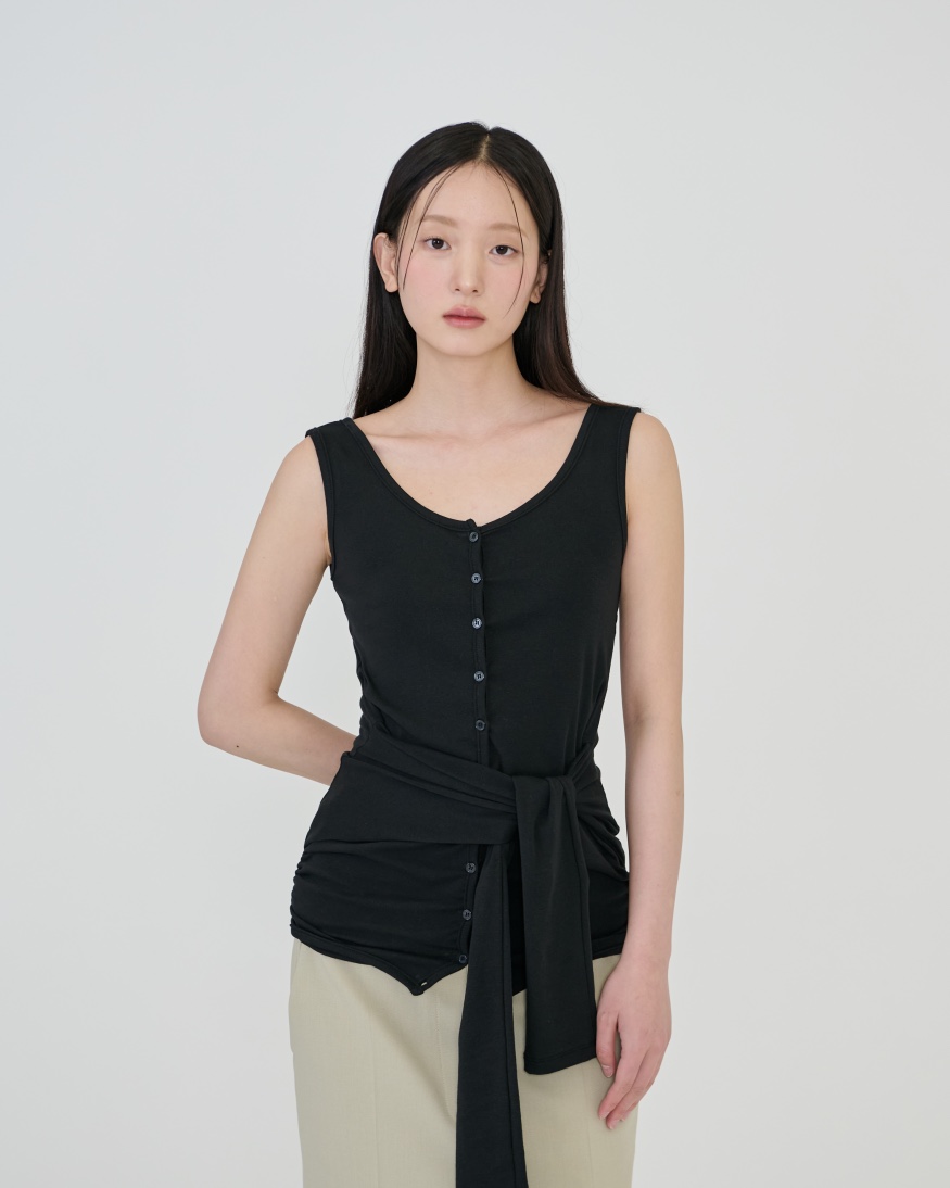 STAGE韓國東大門直郵女士新品人氣推薦熱賣休閑26春夏吊帶背心STAGE吊帶/背心