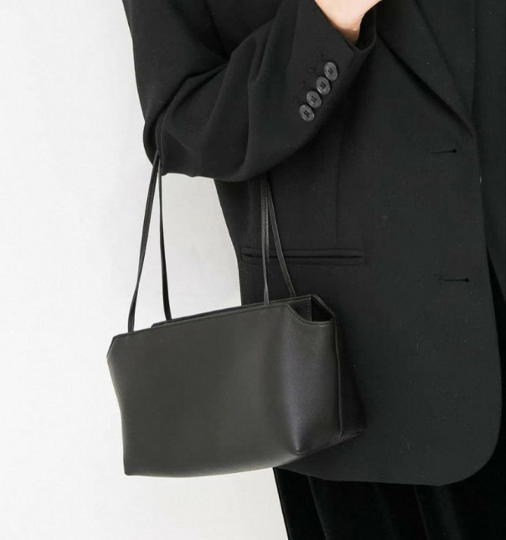 TROUVAILLE韓國代購女裝新品時尚26春夏熱賣單肩斜跨包羊皮TROUVAILLE單肩/斜跨包