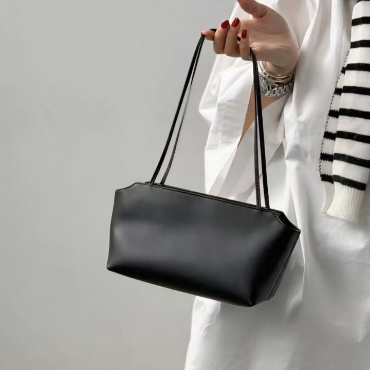 TROUVAILLE韓國代購女裝新品時尚26春夏熱賣單肩斜跨包羊皮TROUVAILLE單肩/斜跨包圖色2