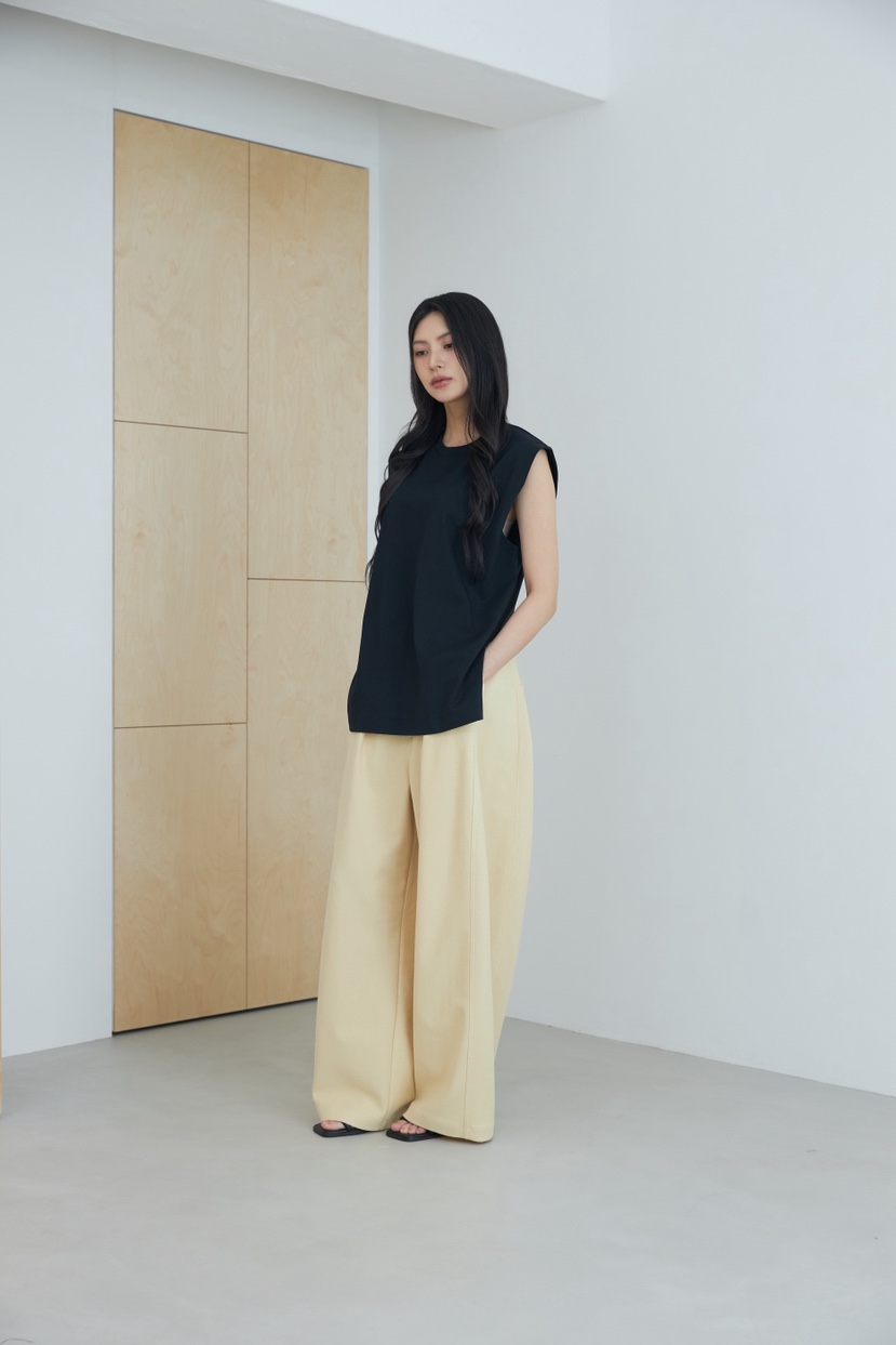 LE-PPL韓國直郵實拍女裝新款推薦人氣時尚26春夏職業T恤LE-PPLT恤