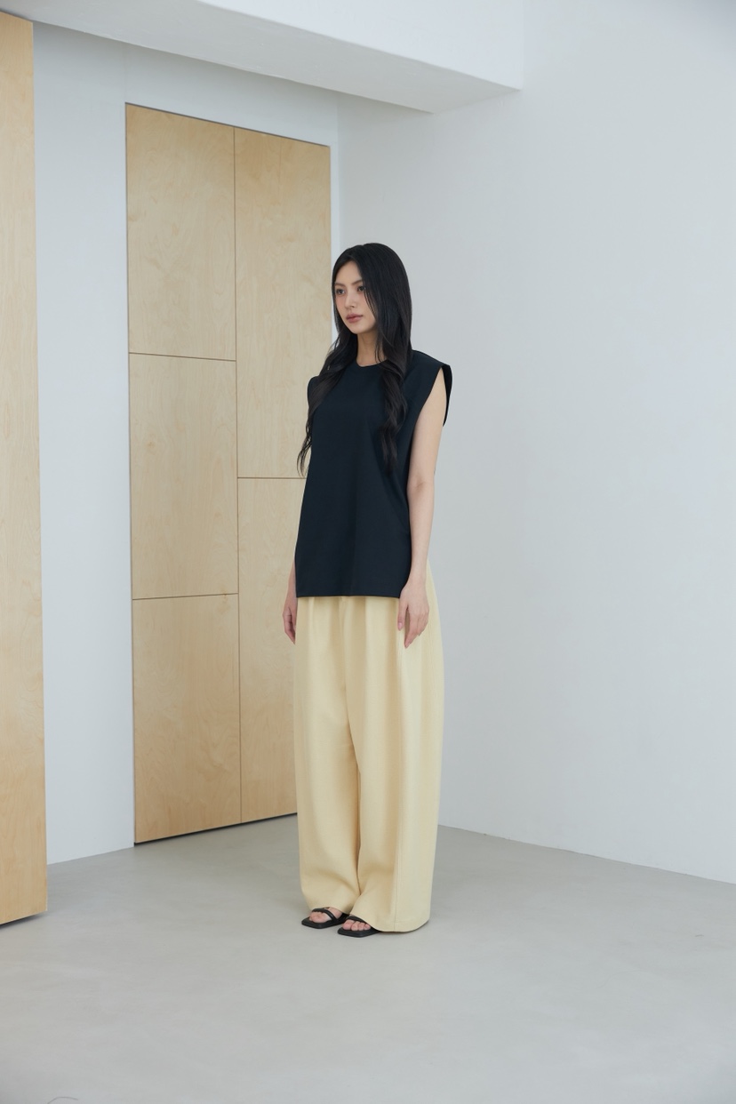 LE-PPL韓國直郵實拍女裝新款推薦人氣時尚26春夏職業T恤LE-PPLT恤