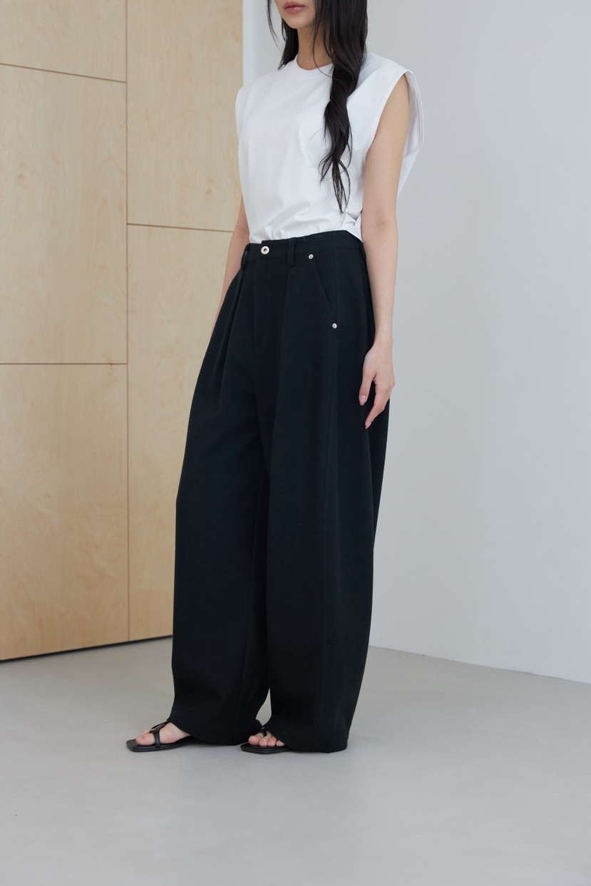 LE-PPL韓國直郵實拍女裝新款推薦人氣時尚26春夏職業T恤LE-PPLT恤