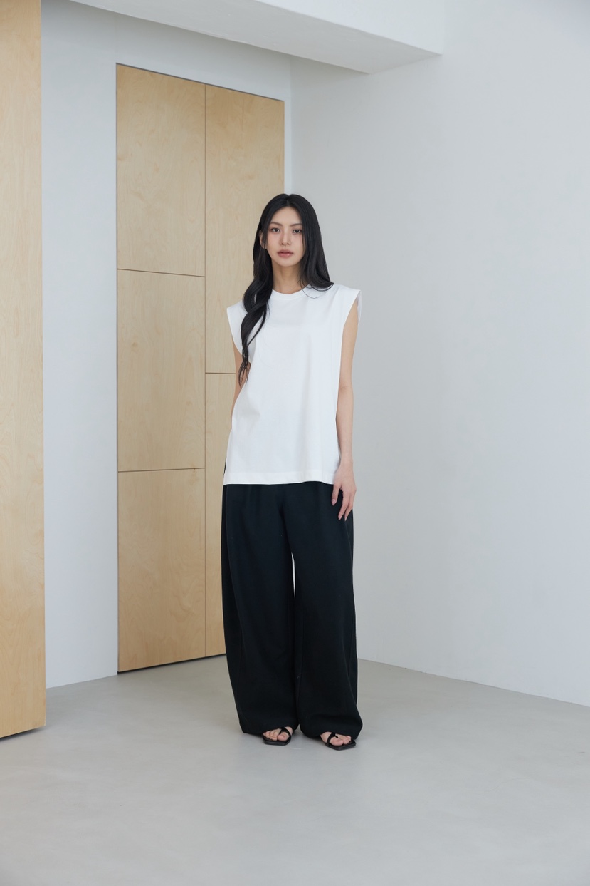 LE-PPL韓國直郵實拍女裝新款推薦人氣時尚26春夏職業T恤LE-PPLT恤