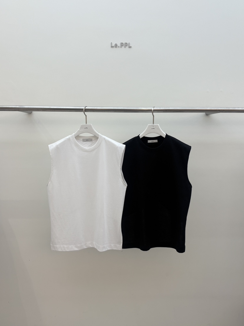 LE-PPL韓國直郵實拍女裝新款推薦人氣時尚26春夏職業T恤LE-PPLT恤