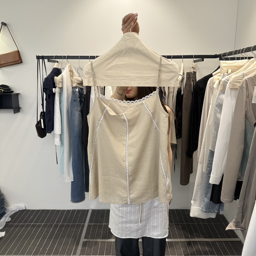 FIND-P韓國直郵女裝新品人氣熱賣推薦26春夏時尚吊帶背心FIND-P吊帶/背心