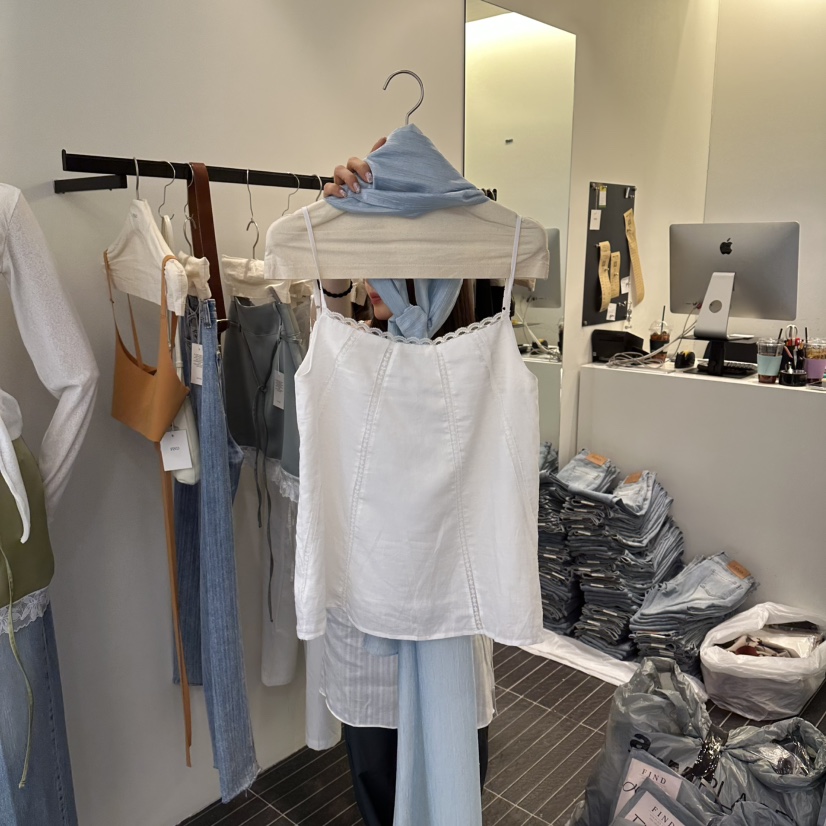 FIND-P韓國直郵女裝新品人氣熱賣推薦26春夏時尚吊帶背心FIND-P吊帶/背心圖色3