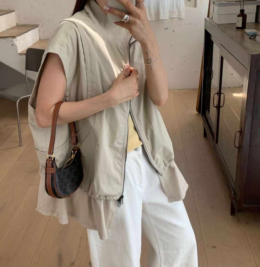 BLACKFRIDAY韓國直郵實拍女士新款時尚職業休閑推薦26春夏馬甲BLACK FRIDAY馬甲