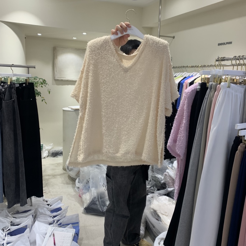 ENDOLPHIN韓國直郵女士新品時尚人氣26春夏休閑職業推薦T恤ENDOLPHINT恤圖色3