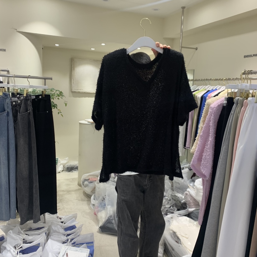 ENDOLPHIN韓國直郵女士新品時尚人氣26春夏休閑職業推薦T恤ENDOLPHINT恤圖色4