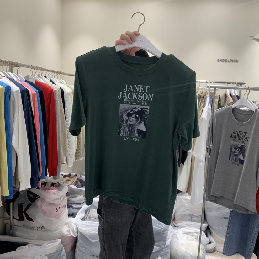 ENDOLPHIN韓國代購女士新款休閑人氣熱賣職業時尚推薦T恤ENDOLPHINT恤圖色2