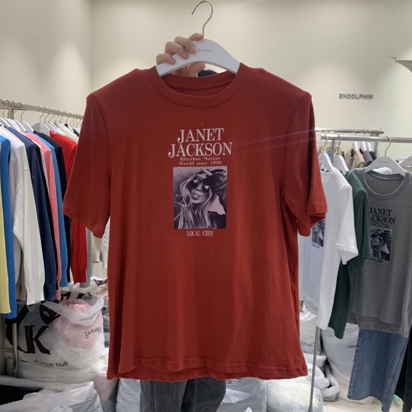 ENDOLPHIN韓國代購女士新款休閑人氣熱賣職業時尚推薦T恤ENDOLPHINT恤圖色3