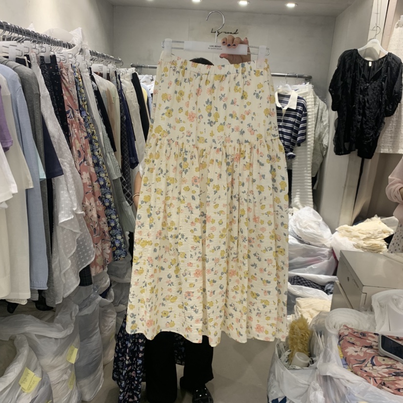 LOGROAD韓國東大門代購女士新款人氣熱賣時尚半身裙中短裙LOG ROAD半身裙/中短裙圖色2