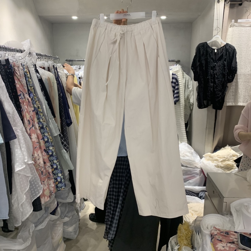 LOGROAD韓國代購女裝新款熱賣休閑推薦職業時尚26春夏休閑褲LOG ROAD休閑褲圖色1